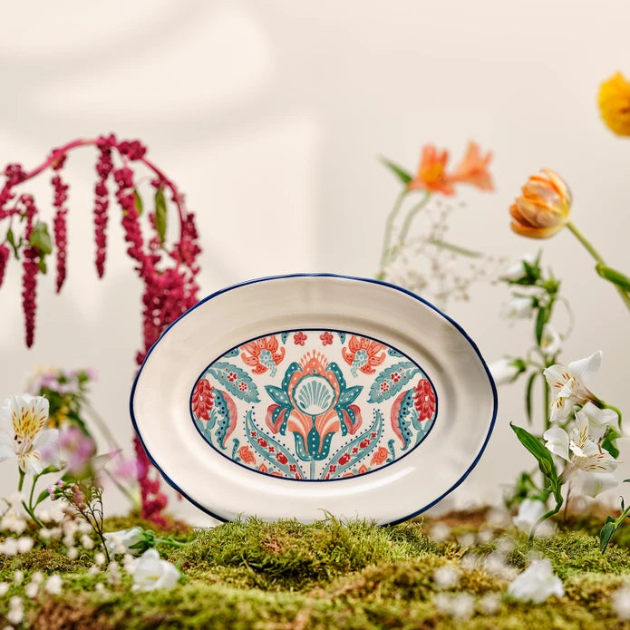 Emsan Hasbahçe Canoe Plate 25 cm