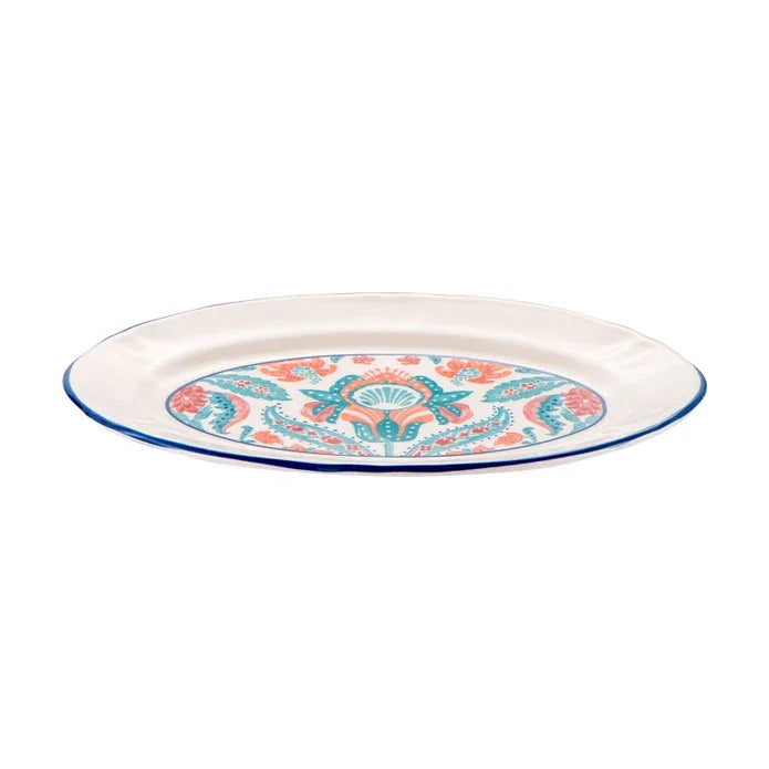 Emsan Hasbahçe Canoe Plate 25 cm - Emsan Jordan