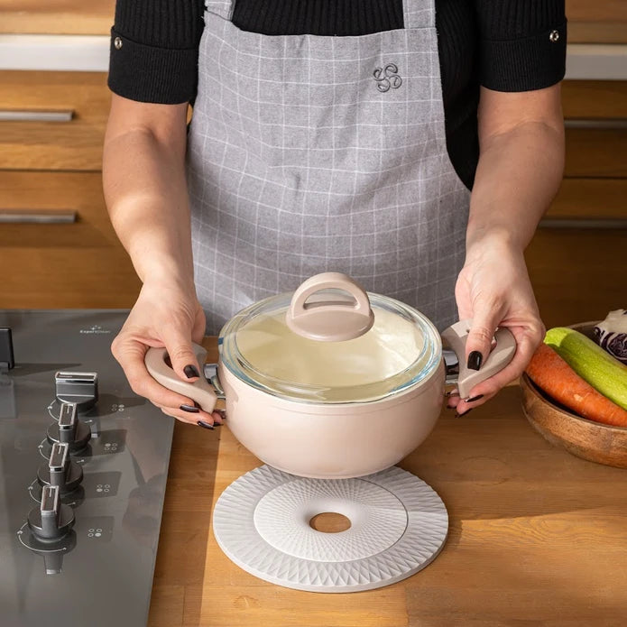 Emsan Soft 2-Piece Silicone Trivet