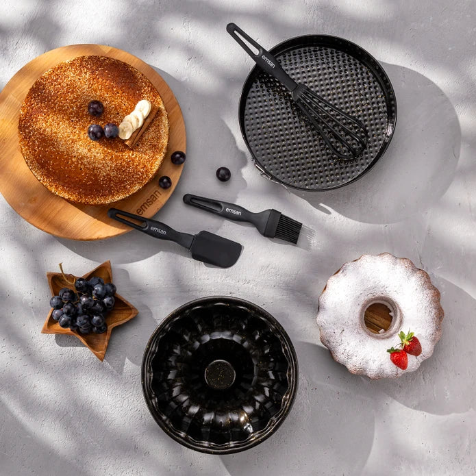 Emsan Welldone 5-Piece Cake Set