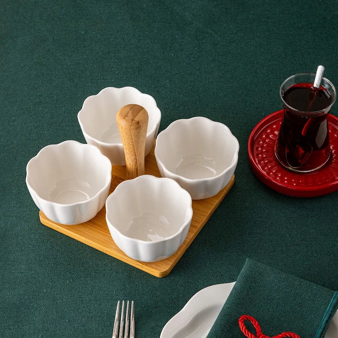 Emsan Lucy 4-Piece Breakfast Set
