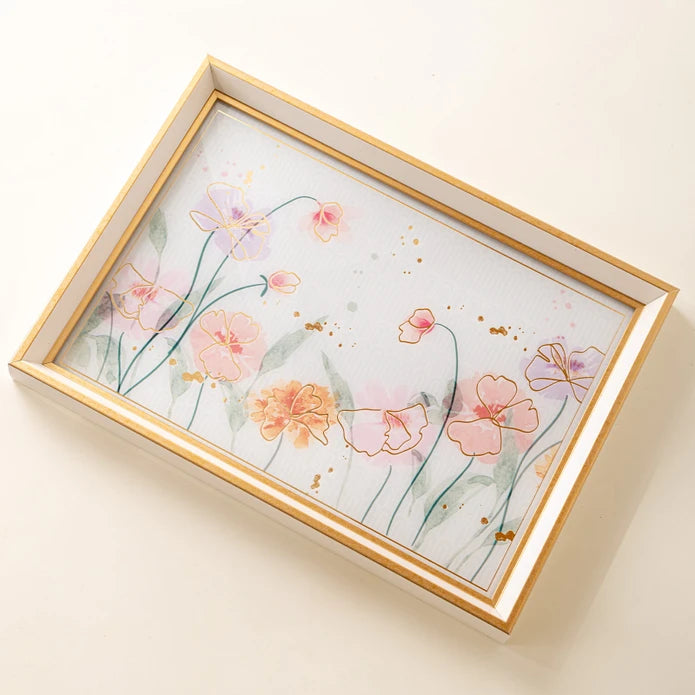 Emsan Flora Tray Gold – 31×46 cm