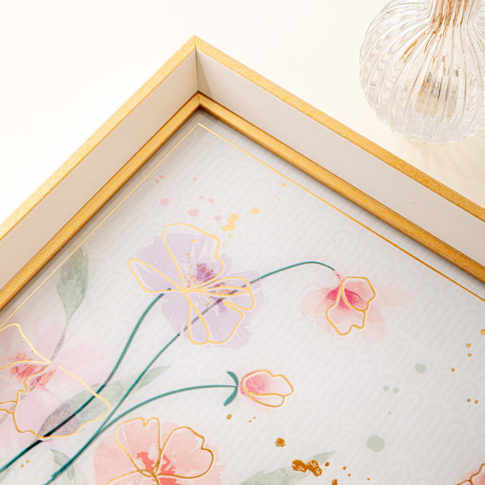 Emsan Flora Tray Gold – 31×46 cm