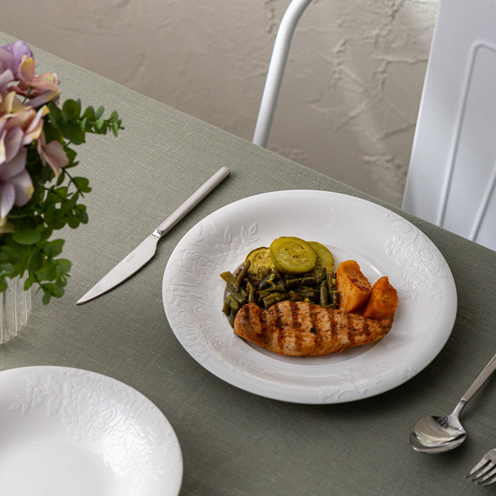 Istanbul Porcelain Magnolia Serving Plate 26 cm