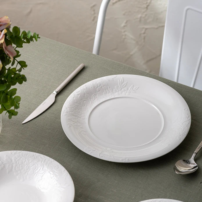 Istanbul Porcelain Magnolia Serving Plate 26 cm