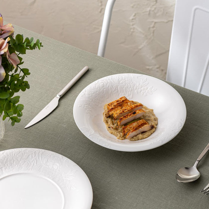 Istanbul Porcelain Magnolia Deep Plate 22 cm