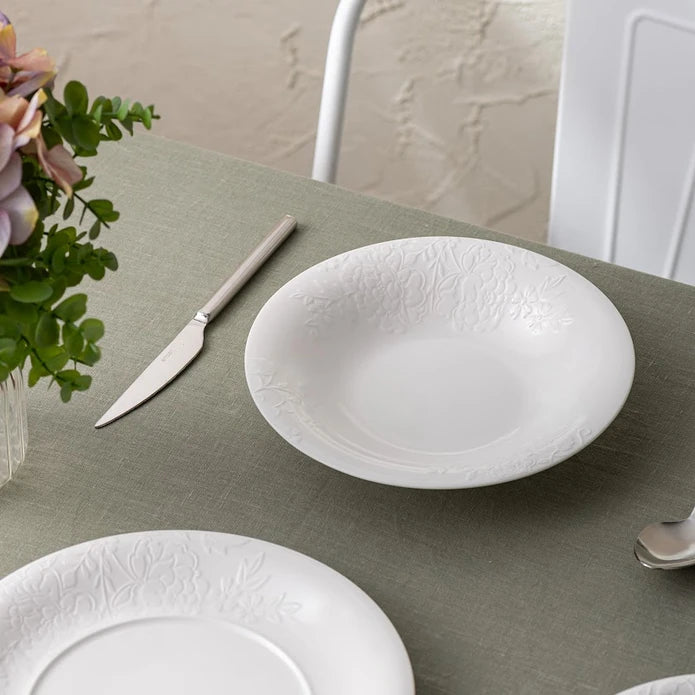 Istanbul Porcelain Magnolia Deep Plate 22 cm