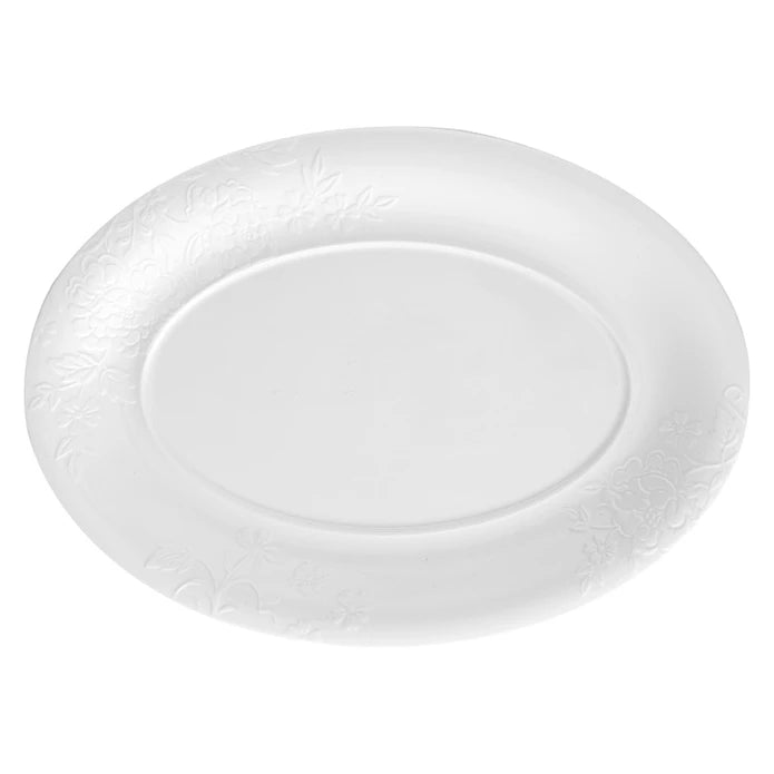 Istanbul Porcelain Magnolia Canoe Plate 30 cm