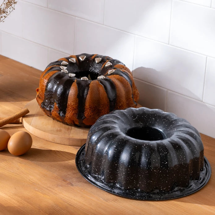 Emsan Wellbake 3-Piece Cake Mold Set Black