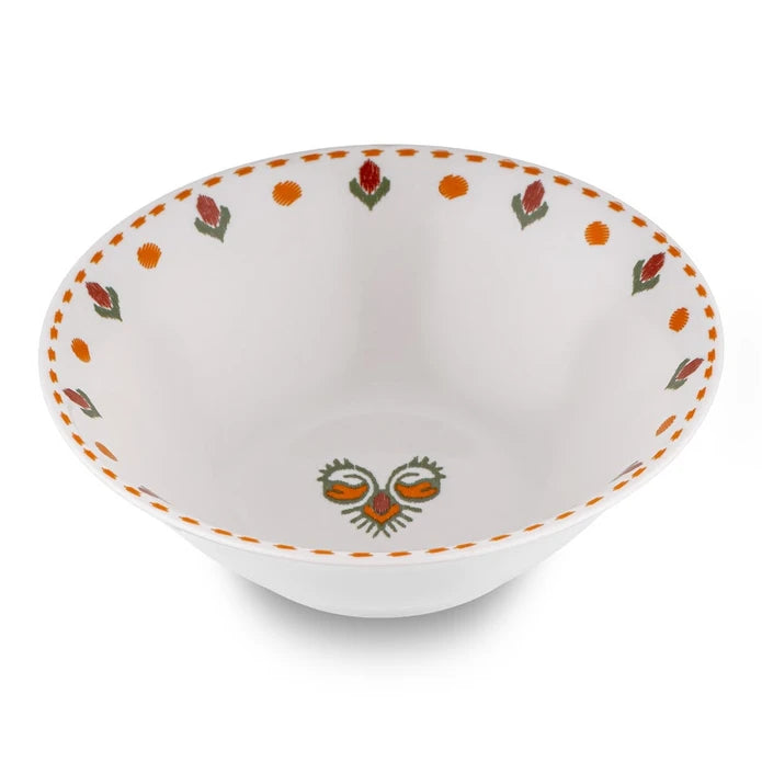 Emsan New Bone Ethnic 24-Piece Round Dinner Set for 6 People