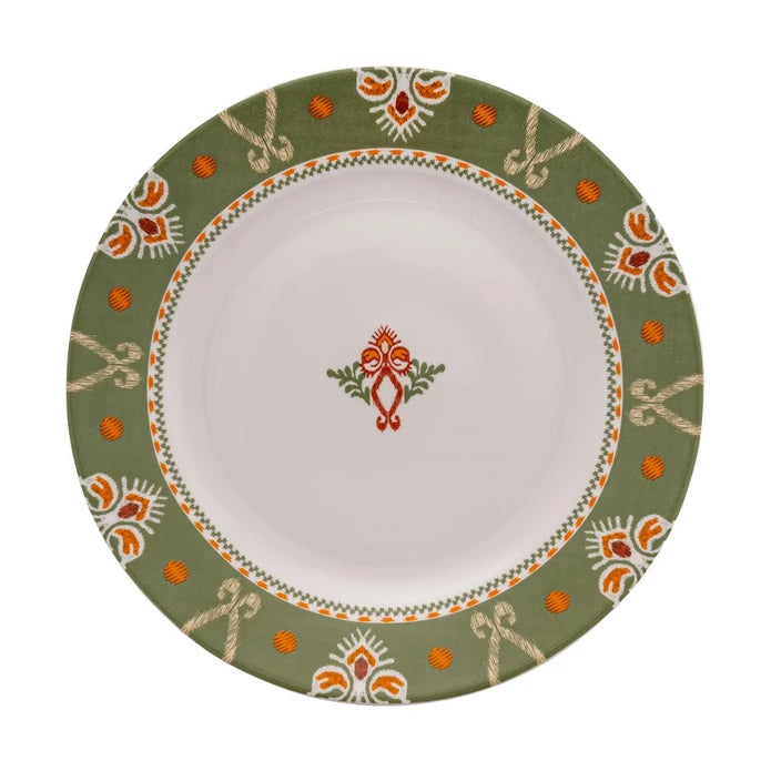 Emsan New Bone Ethnic 24-Piece Round Dinner Set for 6 People