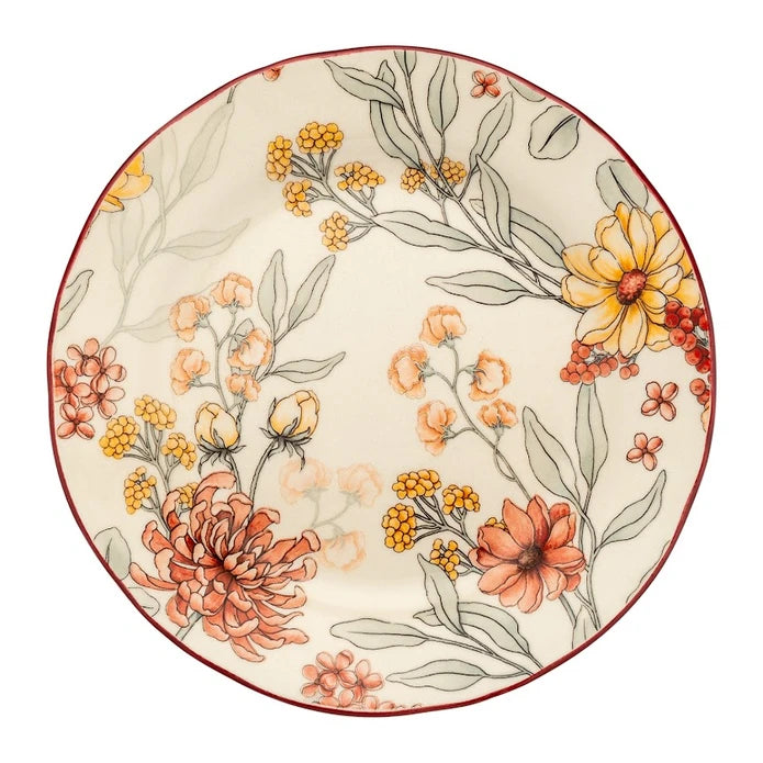 Istanbul Porcelain Ayasofya 24-Piece Dinner Set for 6 People