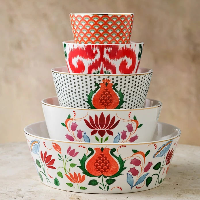 Istanbul Porselen Nar New Bone Bowl 12 cm