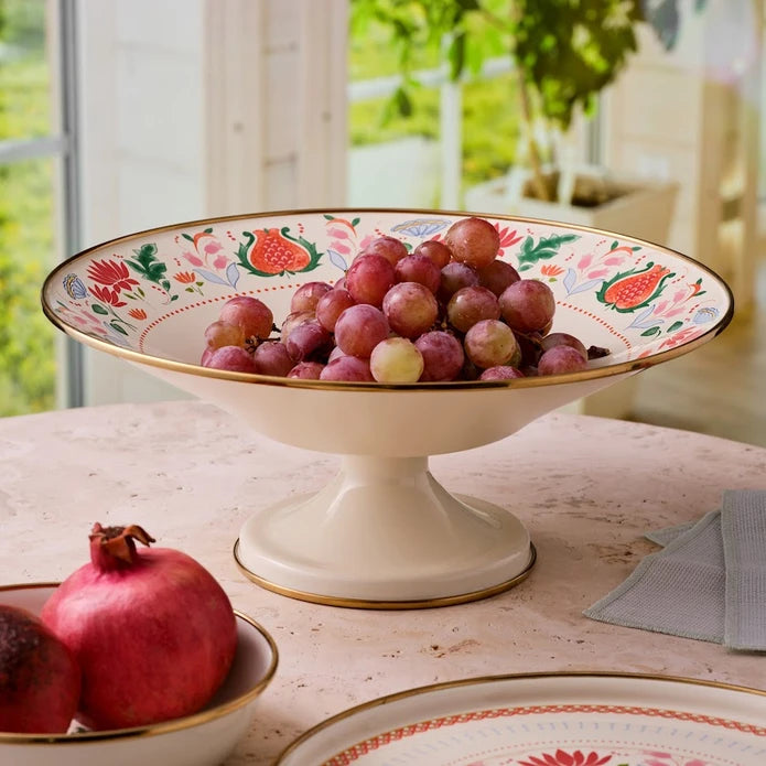 Emsan Nar Enamel Fruit Bowl 32 cm