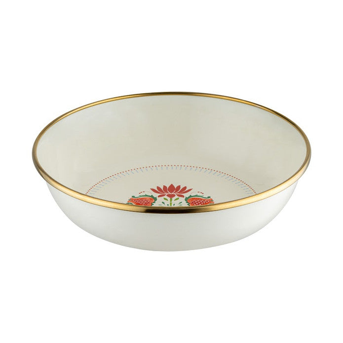 Emsan Nar Enamel Deep Plate 18 cm