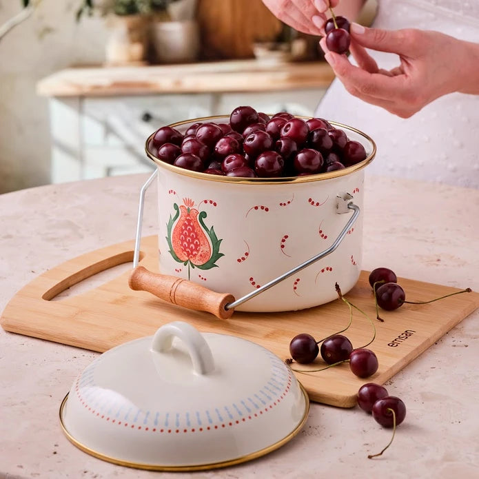 Emsan Nar Enamel Pot