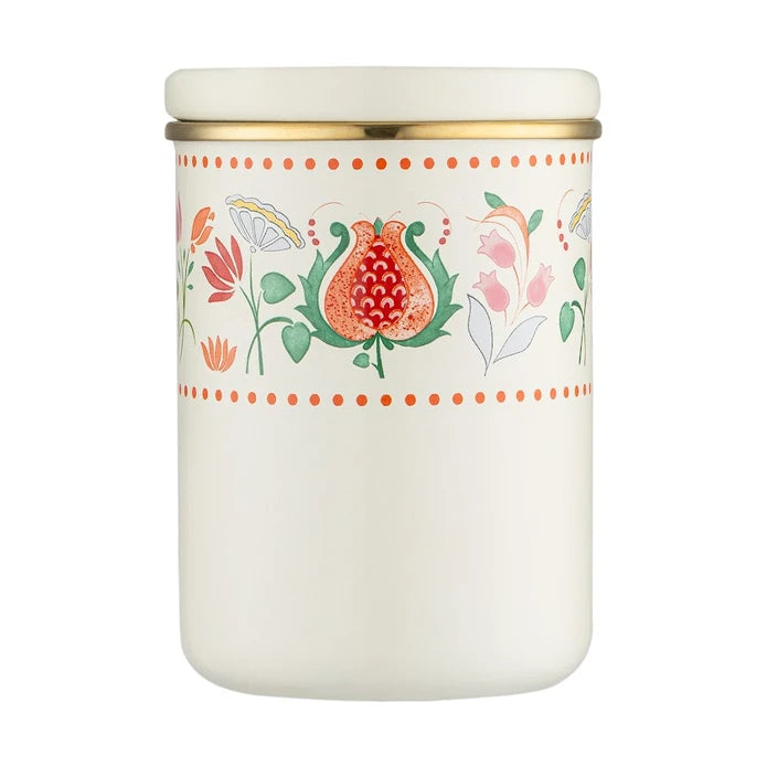 Emsan Nar Enamel Large Flat Jar