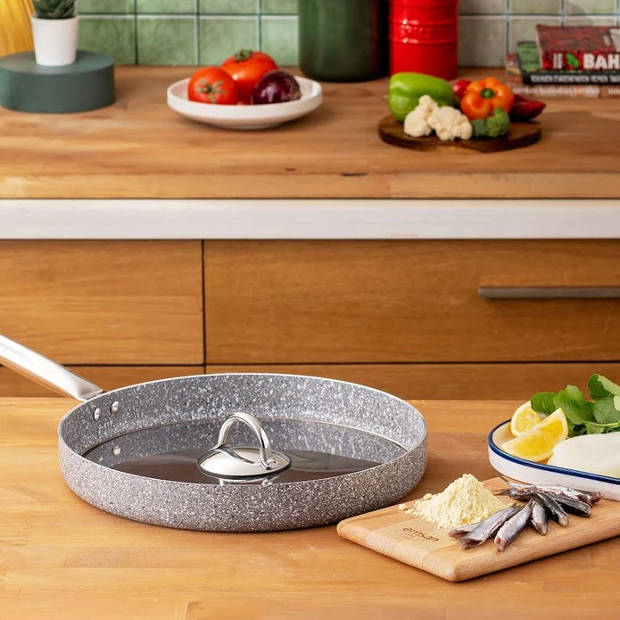 Emsan Fishy Granite Fish Pan 32 cm