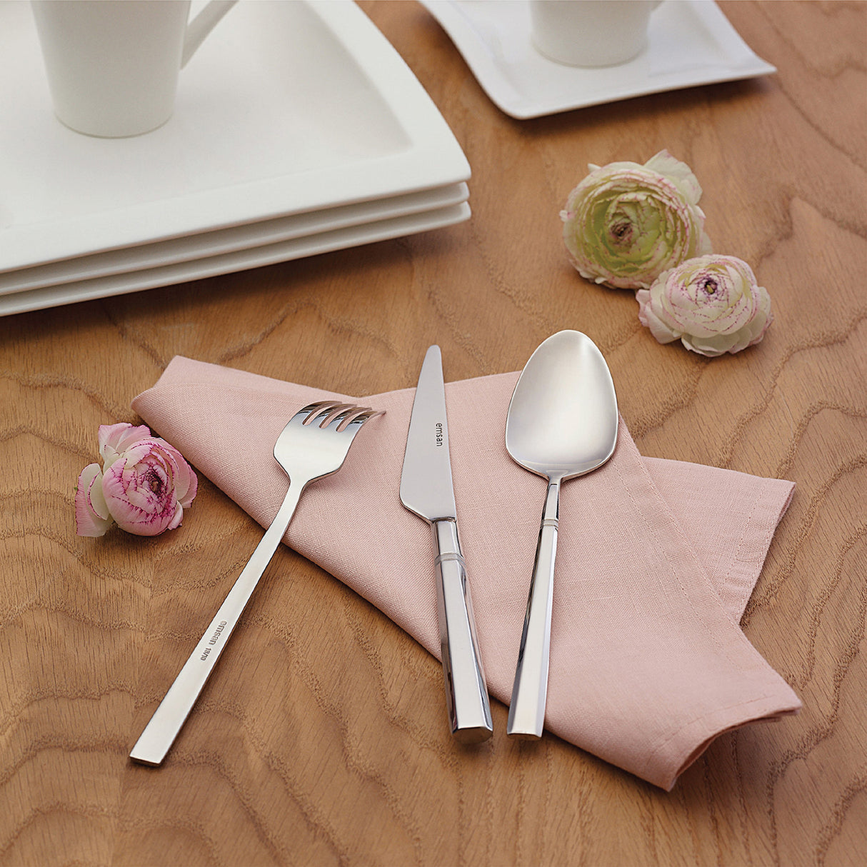 Prime Penta Gold 84-Piece Cutlery Set for 12 People with Luxury Box