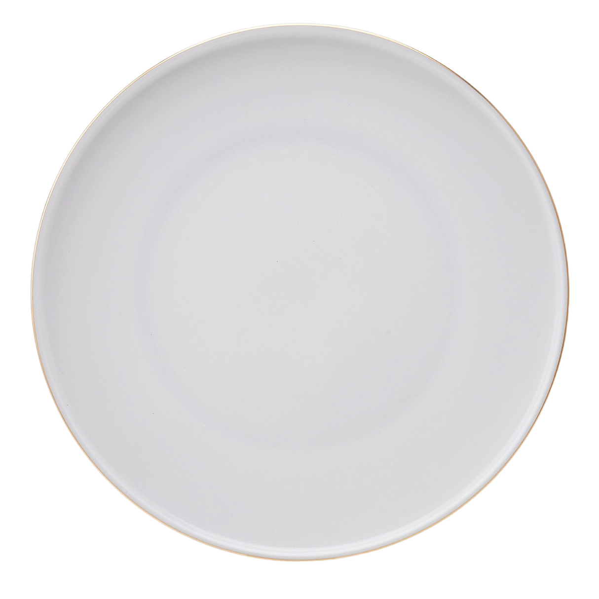 Emsan Freya Fine Bone 60-Piece 12-Person Round Dinner Set Gold