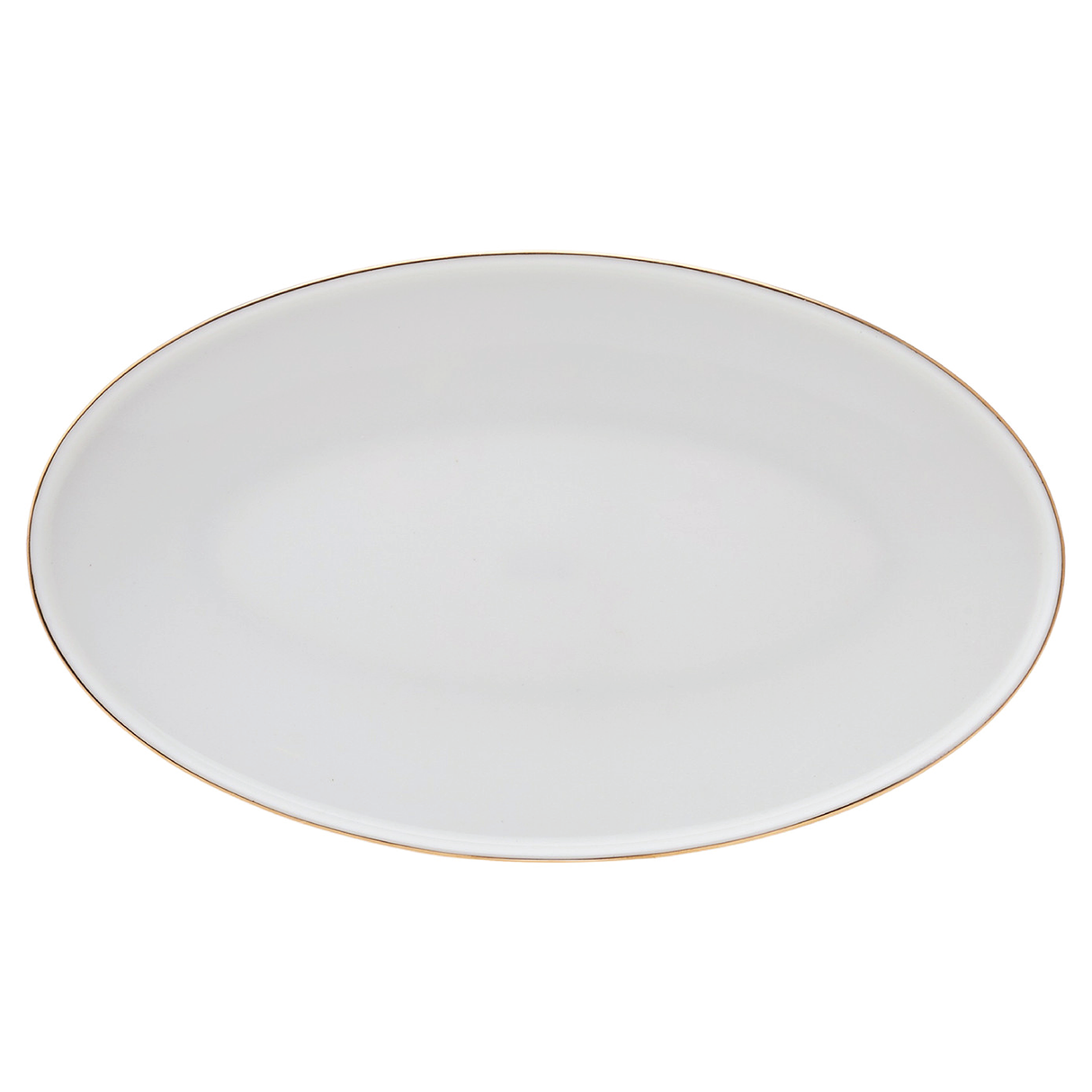 Emsan Freya Fine Bone 60-Piece 12-Person Round Dinner Set Gold