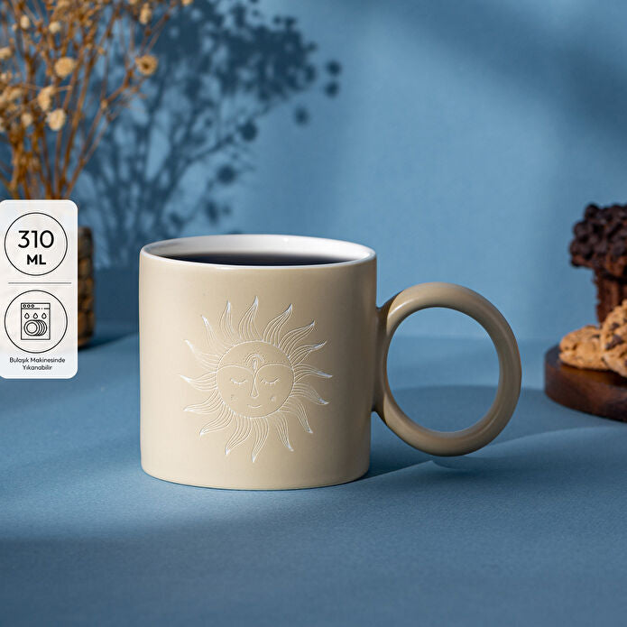 Emsan Güneş Beige Mug, Beige
