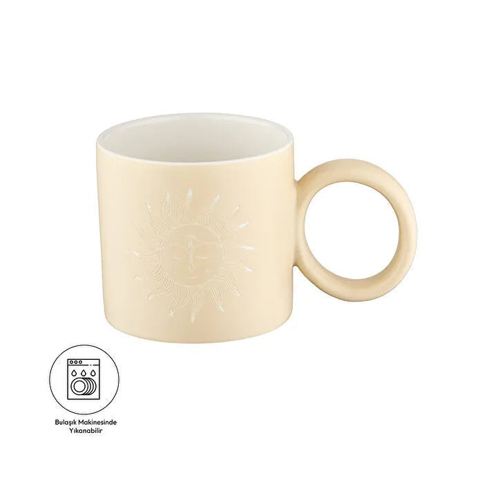 Emsan Güneş Beige Mug, Beige