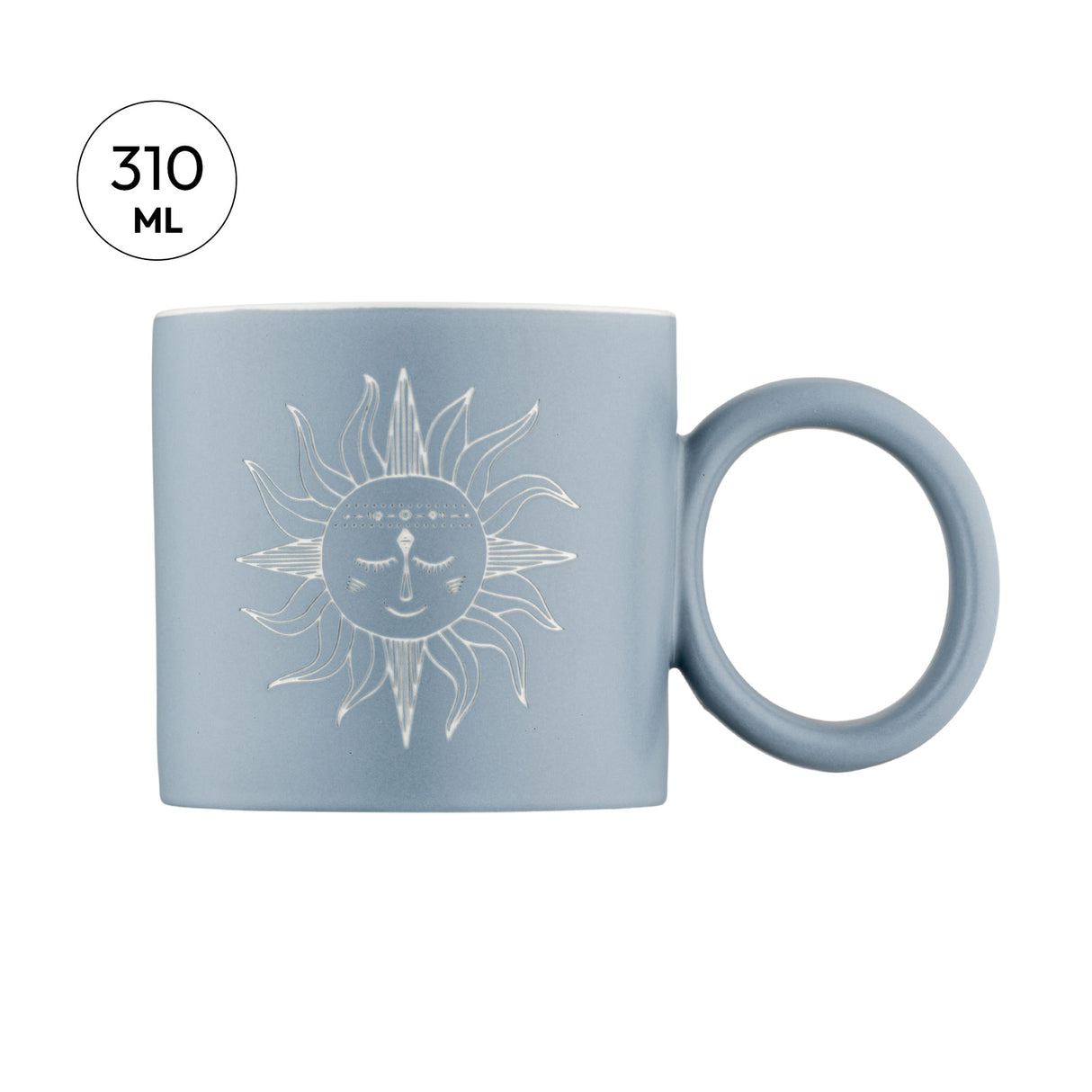 Emsan Güneş Mavi̇ Mug, Mavi̇