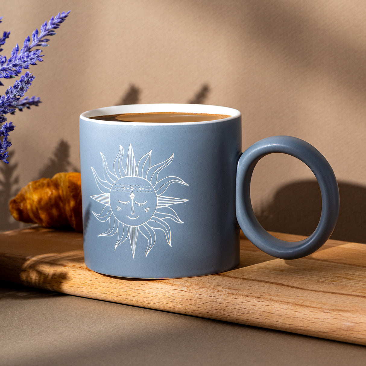 Emsan Güneş Mavi̇ Mug, Mavi̇