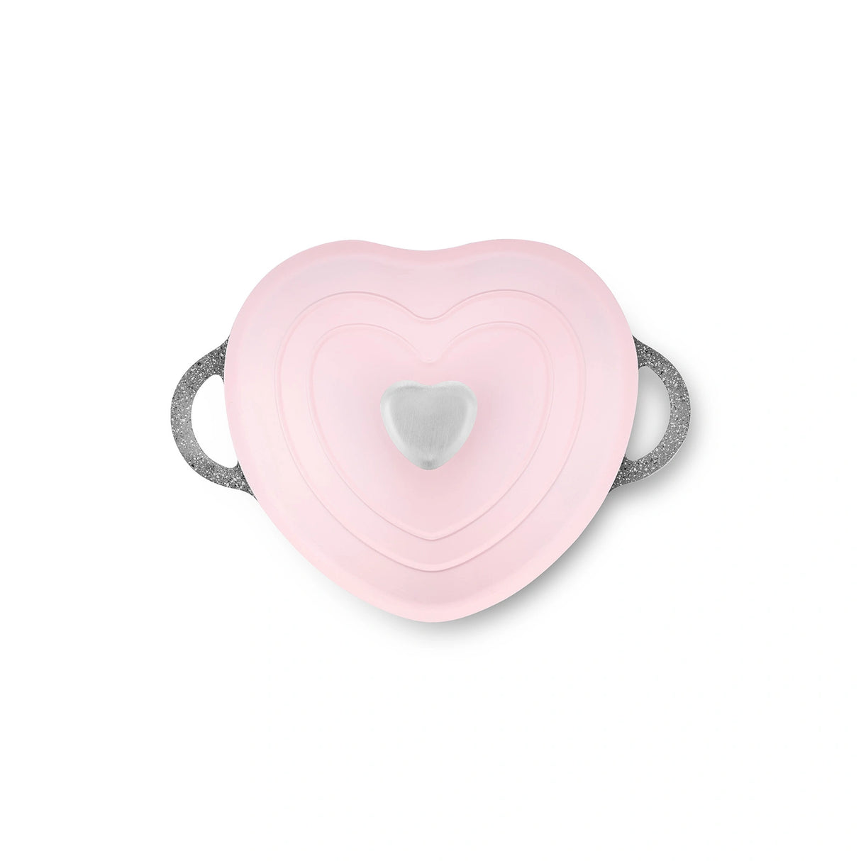 Emsan Heart Döküm Pot, Pink