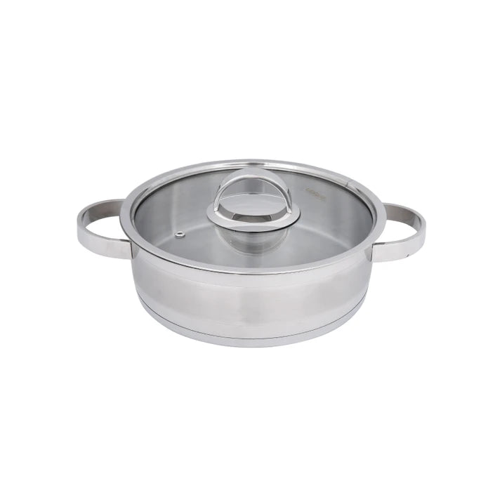 Emsan Karya 8-Piece Induction-Based Stainless Steel Cookware Set