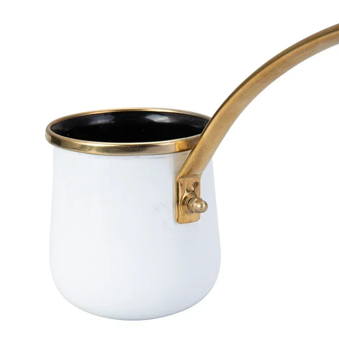 Emsan Troy Medium Coffee Pot – White - Emsan Jordan