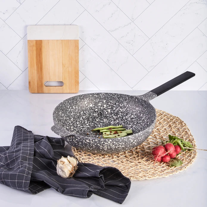 Emsan Perge Cast 30 cm Wok Pan