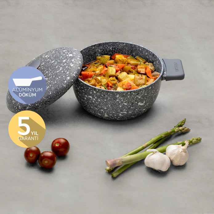 Emsan Perge Cast Deep Pot 24 cm