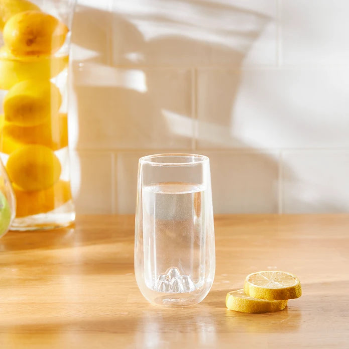 Emsan Globe Double-Walled Short Volcano Glass