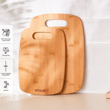 Emsan Bamboo Chop 2-Piece Cutting Board Set