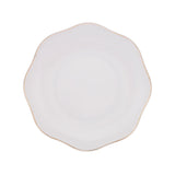 Emsan Lotus Fine Bone 18-Piece Dinner Set for 6 People - Gold