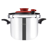 Emsan Vera Pressure Cooker Set – 4 + 6 Liters – Red