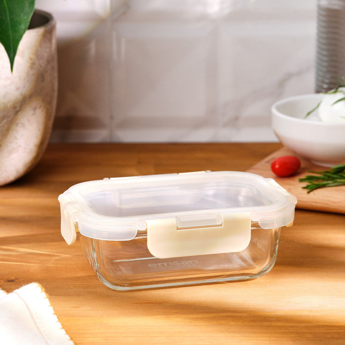 Emsan Soft 370 ml Borosilicate Storage Container