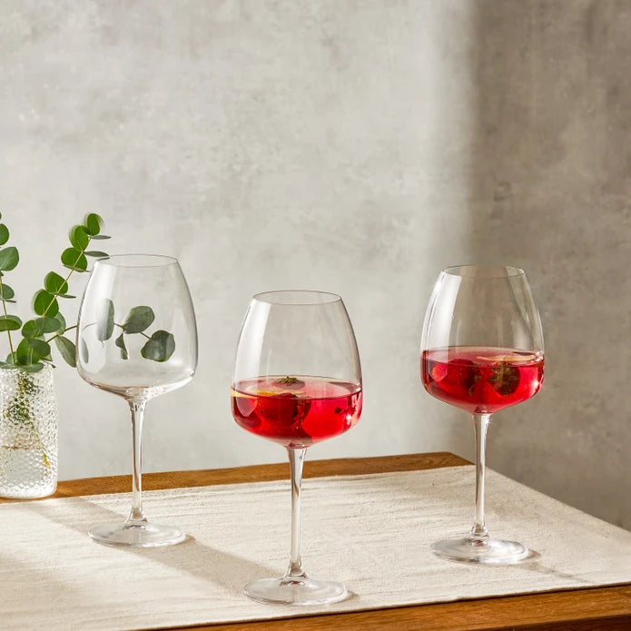 Emsan Evelyn Crystal Glass Set of 3 – 610 ml each