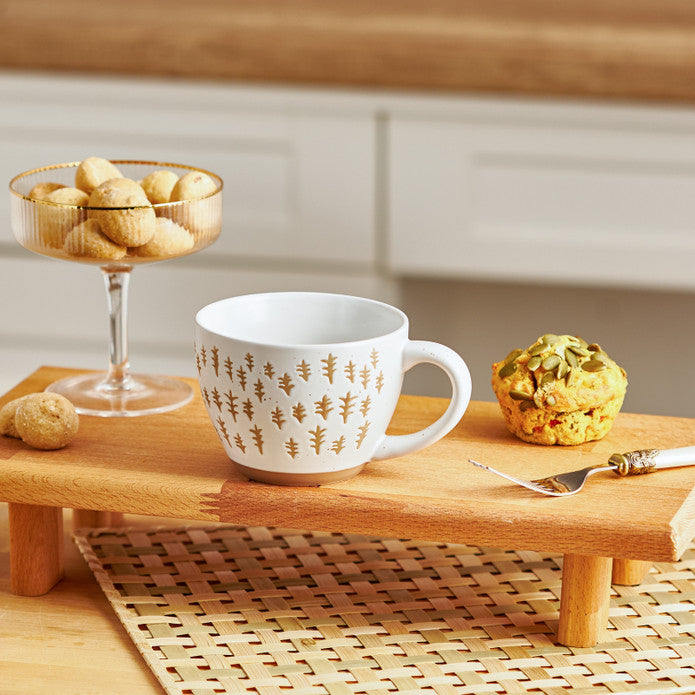 Emsan Fall Stoneware Mug 350 ml Beige