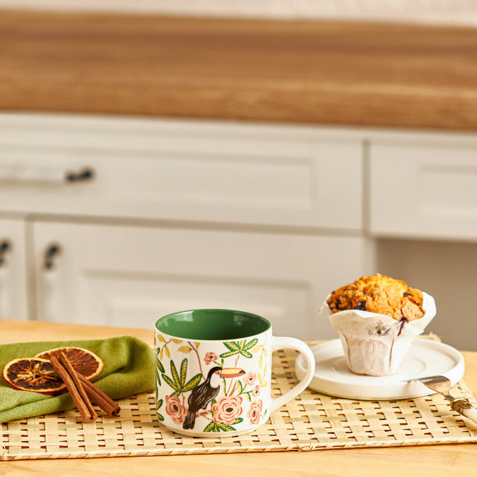 Emsan Tropic New Bone Mug 406 ml Green