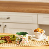 Emsan Tropic New Bone Mug 406 ml Green