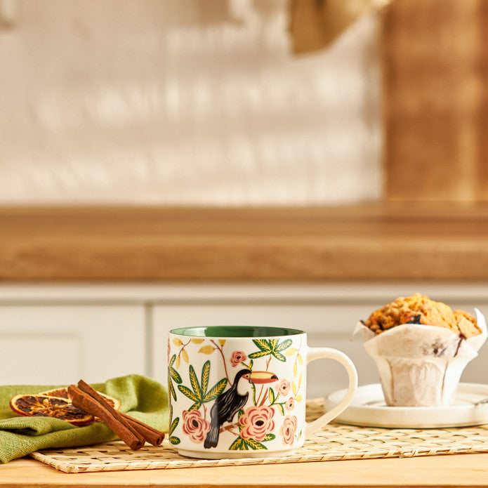 Emsan Tropic New Bone Mug 406 ml Green
