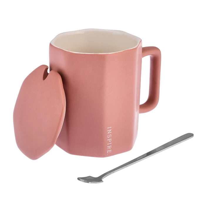 Emsan Inspire 3 Piece New Bone Mug 320 ml Coral