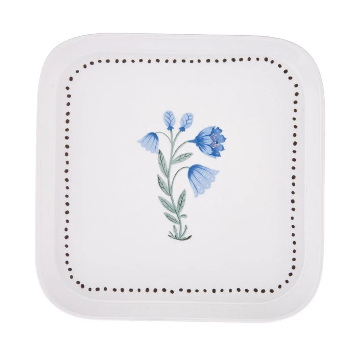 Emsan Viola 30-Piece Porcelain Breakfast Set for 6 People