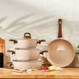 Emsan Royal Natural 7-Piece Cookware Set