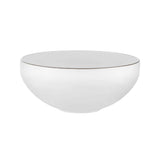 Emsan Fine Bone Freya 18-Piece Round Dinner Set Platinum for 6 People