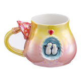 Istanbul Porcelain Penguin Mug 400 ML Pink