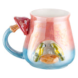 Istanbul Porcelain Tropical Mug 400 ML Pink